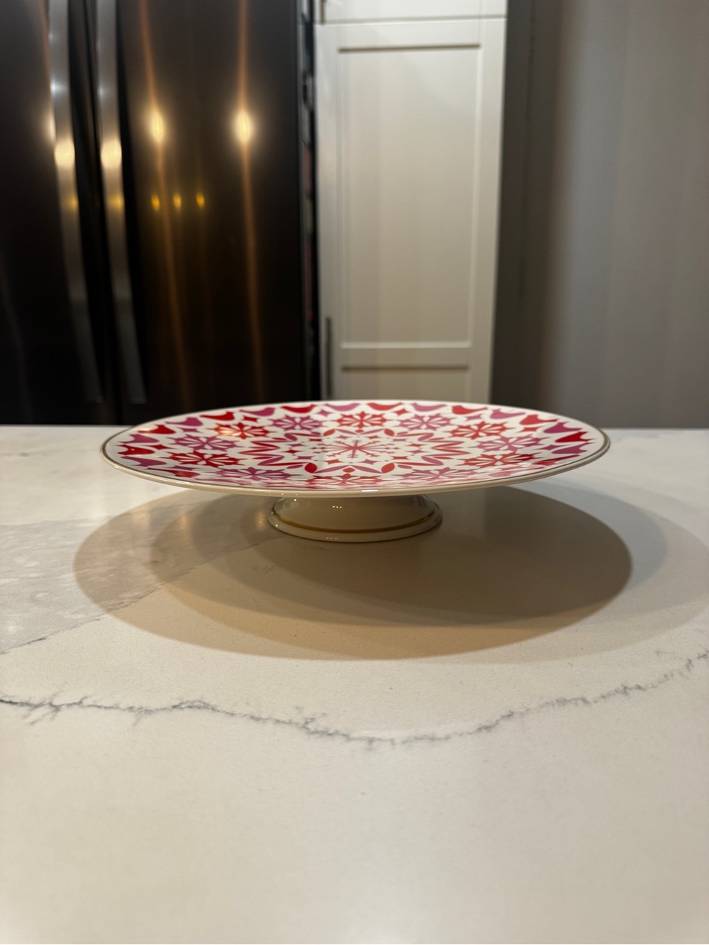 Kate Spade New York x Lenox "Holly Heights" Footed Cake Plate / Stand